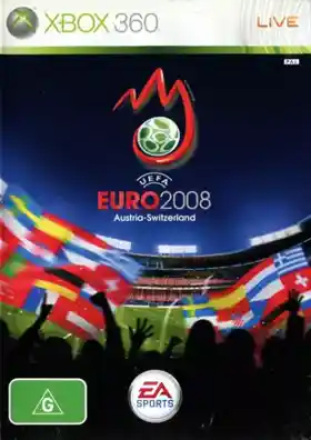 UEFA Euro 2008 (USA) box cover front